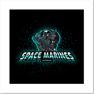 Space Marines Posters and Art